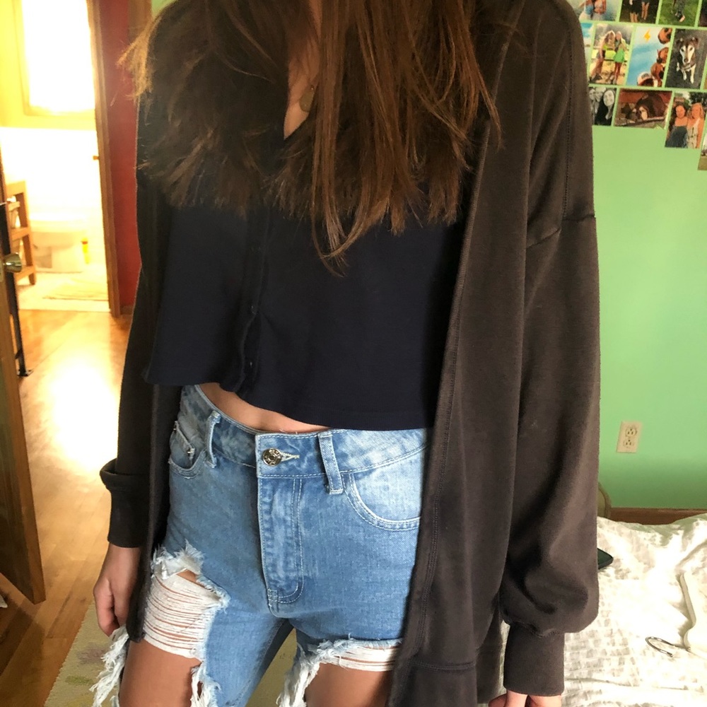 American Eagle oversized cardigan
